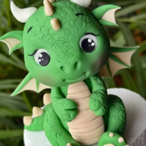 beebi draakon Roheline