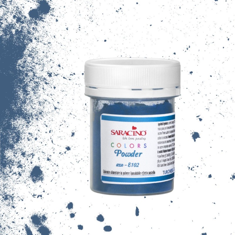 col010 colorante alimentare in polvere turchese saracino 5 g col010 colorante alimentare in polvere turchese saracino 5 g