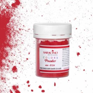col016 colorante alimentare in polvere rosso scuro saracino 5 g